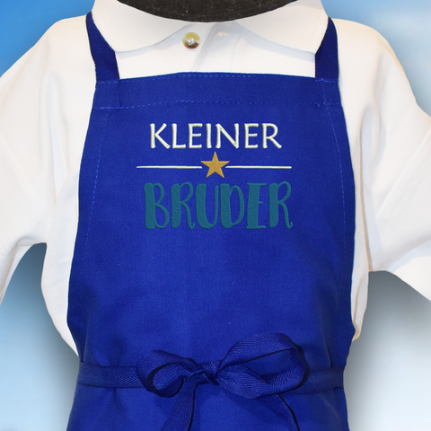 Original Südtiroler Kinder-Bauernschurz "Kleiner Bruder"