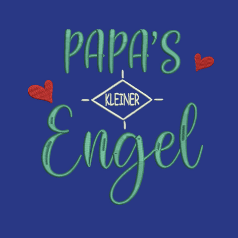 Original Südtiroler Kinder-Bauernschurz "Papa´s kleiner Engel"