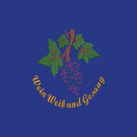 Original Südtiroler Bauernschurz "Wein Weib und Gesang"