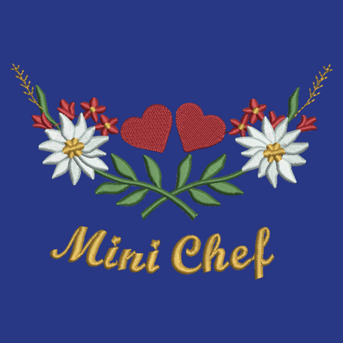 Original Südtiroler Kinder-Bauernschurz "Mini Chef"