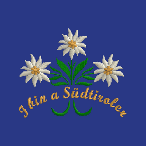 Original Südtiroler Bauernschurz "I bin a Südtiroler"