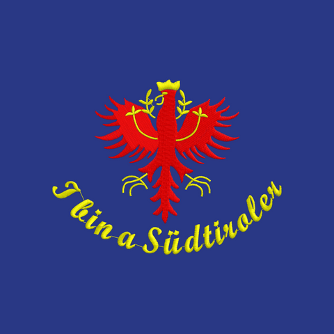 Original Südtiroler Bauernschurz "I bin a Südtiroler"