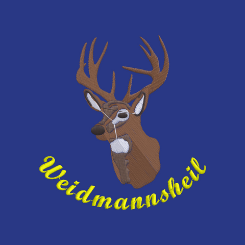Original Südtiroler Bauernschurz "Weidmannsheil"